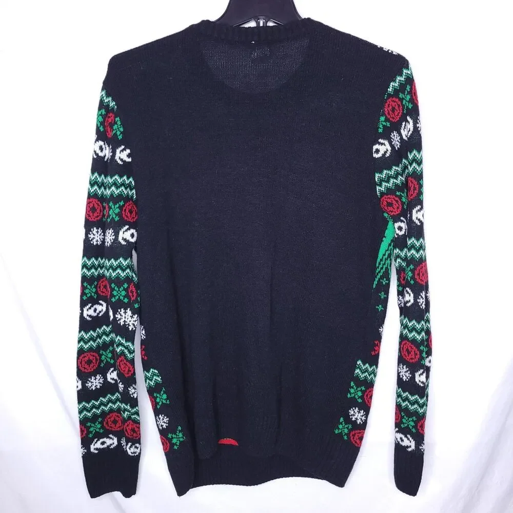 Darth Vader Christmas Sweater Mens Large Merry Sithmas